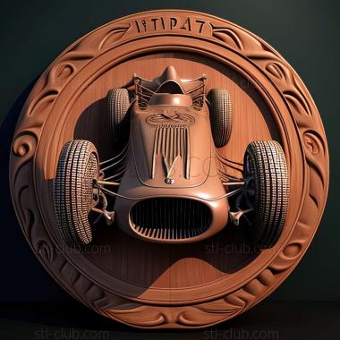 3D model Maserati 250F (STL)